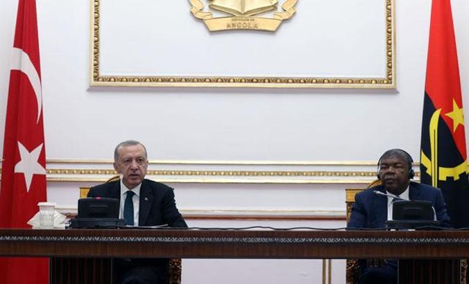 Cumhurbaşkanı Erdoğan: Angola’nın İHA’larla ve SİHA’larla alakalı talepleri oldu