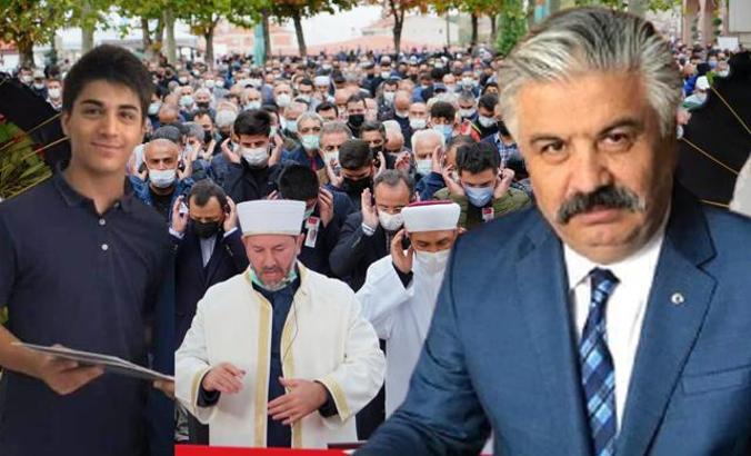 Kazada hayatını kaybeden emekli emniyet müdürü ile oğlu toprağa verildi