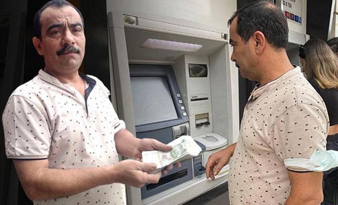 ATM'de unutulan 10 bin TL'yi bankaya teslim etti
