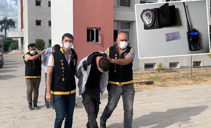 Sahte polis kimliği, rozet ve telsizle 'narkotik uygulaması'na çıktılar