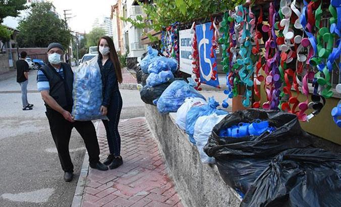 Dede ve torunun mavi kapaklarını çalan sanığa 7 yıl hapis istemi