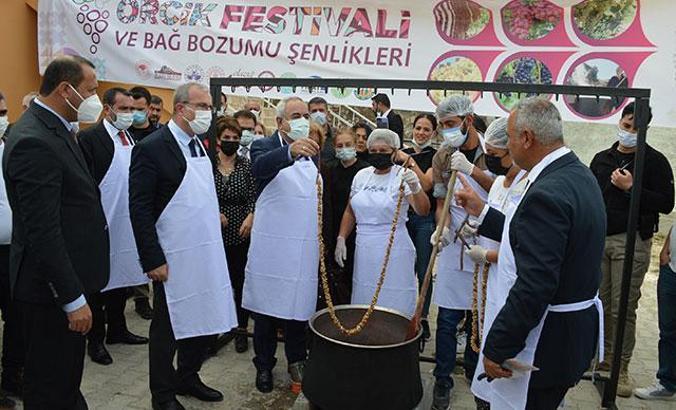 Elazığ'da 15'inci 'Orcik Festivali ve Bağbozumu Şenlikleri'