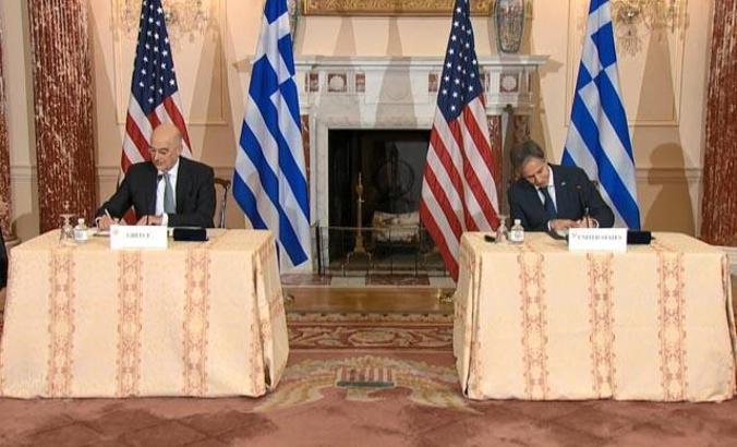 Yunanistan ile ABD ‘Ortak Savunma Anlaşması’ imzaladı