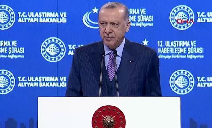Erdoğan: Hiç şüphesiz deniz taşımacılığında en büyük projemiz Kanal İstanbul'dur