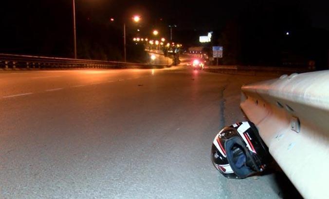 Şile Otoyolu'nda motosiklet kazası: 1 ölü