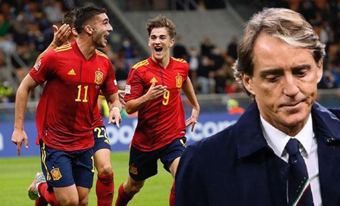 Uluslar Ligi'nde ilk finalist İspanya