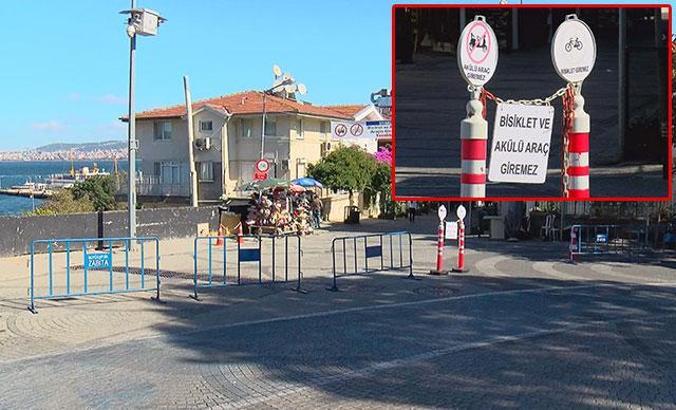 Adalar'da akülü araç kullanım yasağı başladı