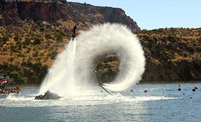 Gaziantep'te 4'üncü Uluslararası Rumkale Su Sporları Festivali başladı