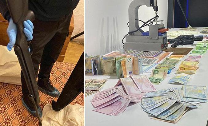 Ankara merkezli 20 ilde sahte para operasyonu: 96 gözaltı