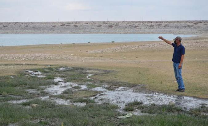 Kanalizasyon suları, baraj göletine akıyor