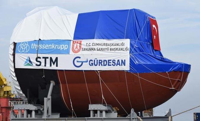 Denizaltı torpido kovan bölümü ilk kez Türkiye’de üretildi