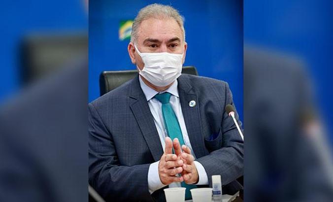 Brezilya Devlet Başkanına eşlik eden Sağlık Bakanı Covid-19’a yakalandı