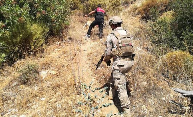Cinayet şüphelisi, saklandığı barakada tüfekle yakalandı