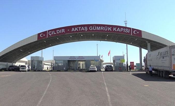 Aktaş Sınır Kapısı'nda ticaret hacmi yüzde 100 büyüdü