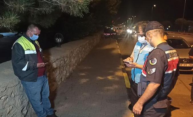 Karantina süresinin bitmesine saatler kala denetimde yakalandı