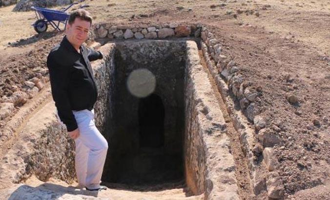 Adıyaman'da Roma dönemine ait 60 aile mezarlığı bulundu