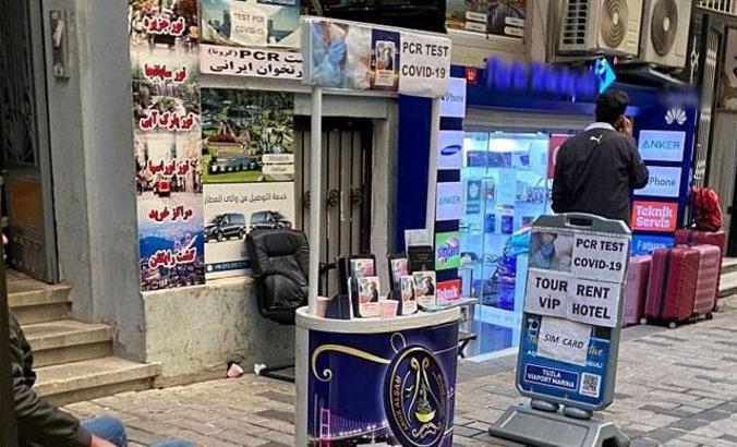 Beyoğlu'nda 'kaçak tur' stantları denetimi; 78 bin lira ceza yazıldı