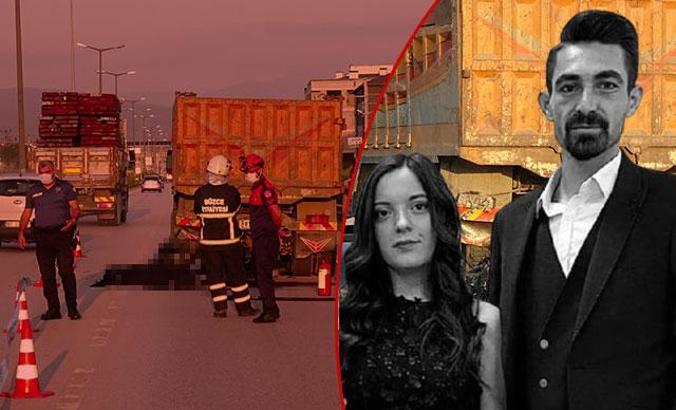 3 saat önce evlenen çift, motosiklet kazasında öldü