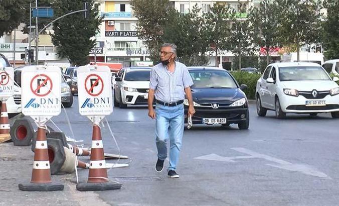 Büyükçekmece'de tehlikeli geçiş