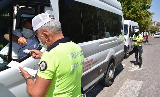 81 ilde uygulama; 486 okul servis aracı trafikten menedildi