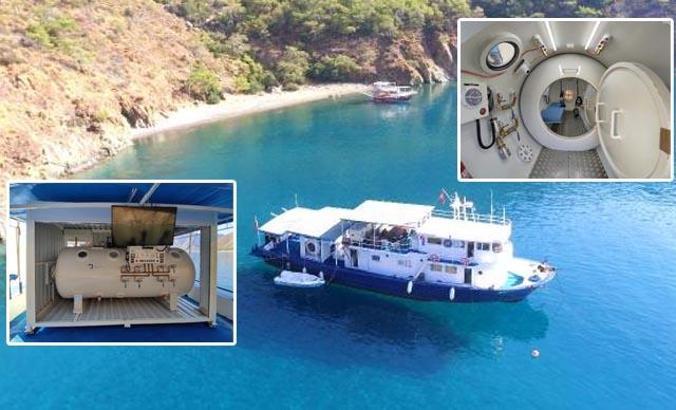 Batık avcısı 'Arkeo'ya basınç odası eklendi