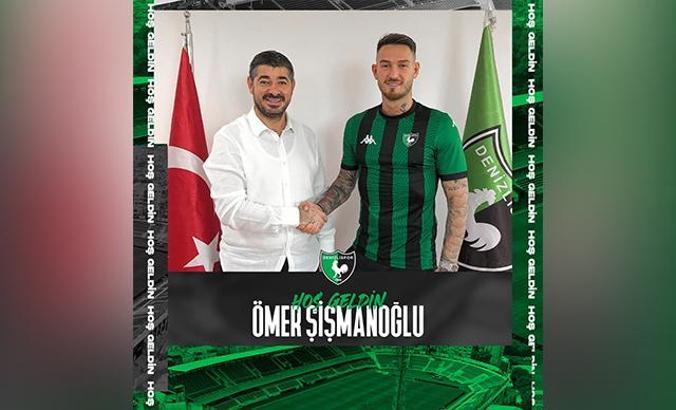Denizlispor'da Ömer Şişmanoğlu imzaladı