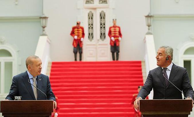 Cumhurbaşkanı Erdoğan: Karadağ’la 250 milyon dolarlık ticari hedef koyduk
