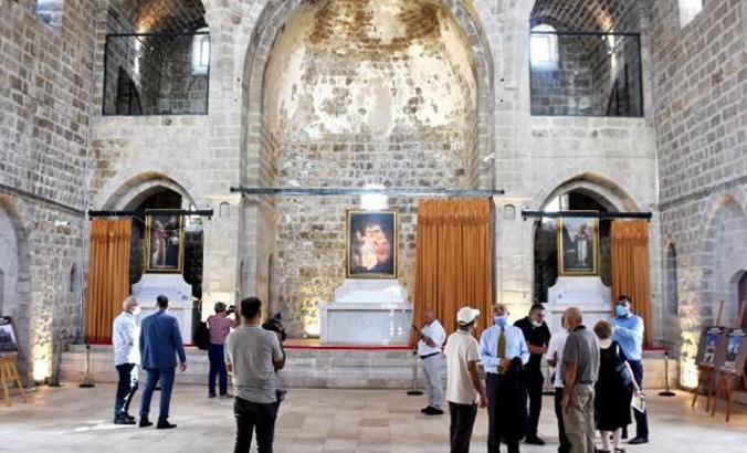 128 yıllık Taşhoran Kilisesi ibadete açıldı