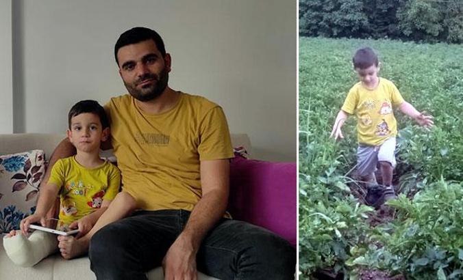 6 ameliyat geçiren Yusuf Kamil artık yürüyebiliyor