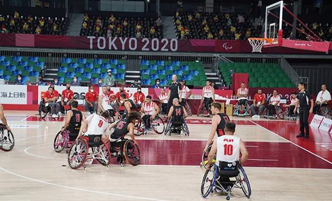 Tekerlekli Basketbol Takımı Kanada'yı 77-73 mağlup etti