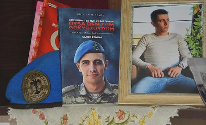 Şehit Teğmen'in anıları roman oldu