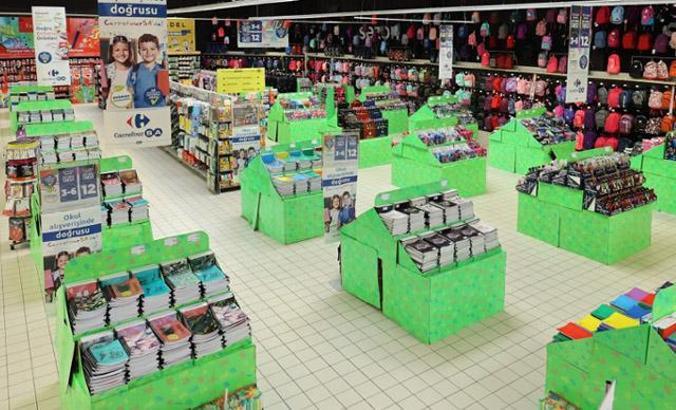 CarrefourSA 6 bin kırtasiye ürününü öğrencilerle buluşturuyor