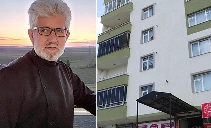 Emekli öğretmen çilingiri beklemedi, 3'üncü kattan düşüp öldü