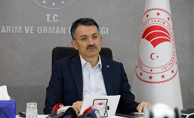 Bakan Pakdemirli: Üretici ve yetiştiricilere 1,6 milyon TL daha ödeme yapılacak