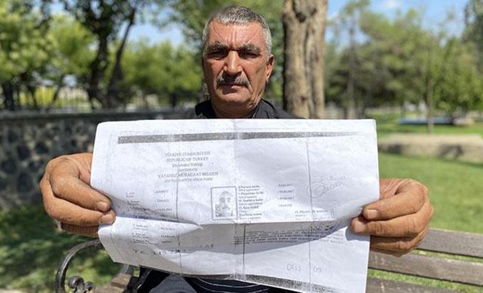 35 yıl önce firar ettiği askerlikten dolayı 'Vatansız' belgesi verildi