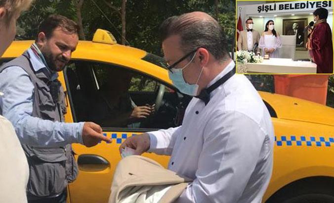 Taksim'den Maçka'ya 1 kilometrelik yola 200 lira istedi