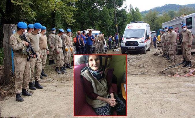 Bartın'da selde kaybolan kadının cansız bedeni bulundu