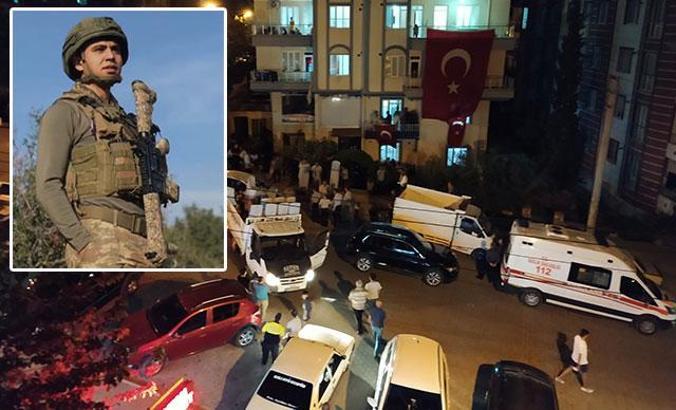 Pençe- Şimşek Operasyonu bölgesinde teröristlerden taciz atışı: 1 şehit