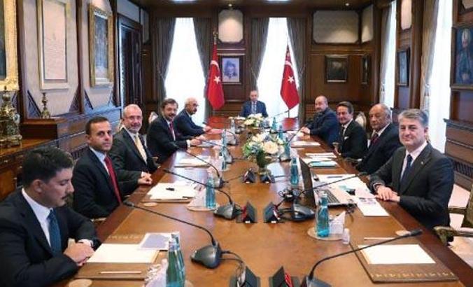 Cumhurbaşkanı Erdoğan, TOGG Yönetim Kurulu üyelerini kabul etti