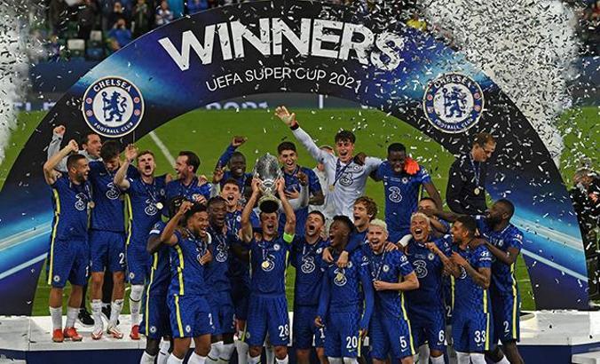 UEFA Süper Kupa'da zafer Chelsea'nin
