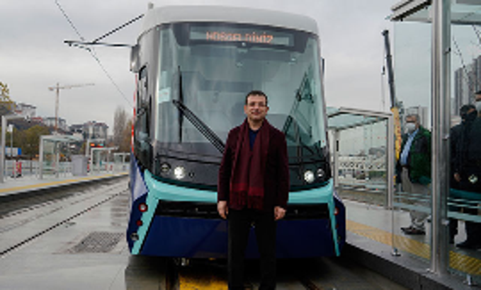 İmamoğlu: Alibeyköy-Cibali tramvay hattı 1 Ocak'ta hizmete giriyor