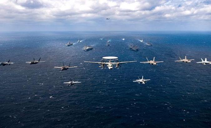 ABD ve Japonya ikili tatbikatının ardından 39 Çin savaş uçağı, Tayvan hava sahasında