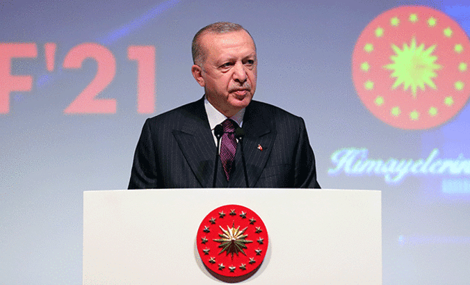 Cumhurbaşkanı Erdoğan IDEF'21'de konuştu