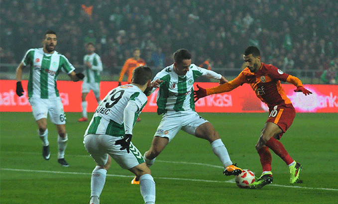 Atiker Konyaspor - Galatasaray: 2-2