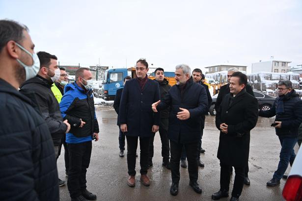Kabaktape, Tuzla’da yapılan çalışmaları yerinde inceledi