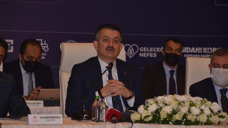 Bakan Pakdemirli: Türkiye kendi kendine yüzde 130- 140 yeterli bir ülkedir