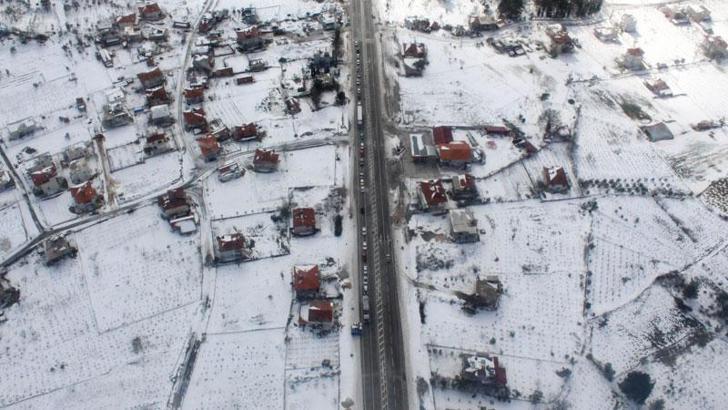 'Şahin göz' kural ihlallerini havadan tespit etti; sürücülere ceza yağdı