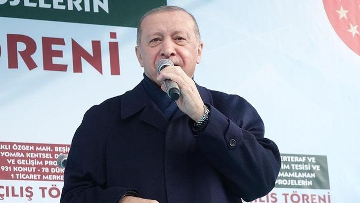 Erdoğan: Ben ihalelere imza atmam Bay Kemal, yalancılığını ispat ettin