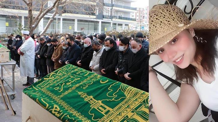 Eski hastane binasından düşerek ölen Şevval, son yolculuğuna uğurlandı
