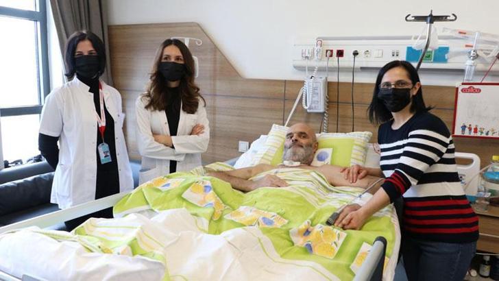 Felçli hasta, yutma terapisiyle 4 ay sonra yemek yemeye başladı